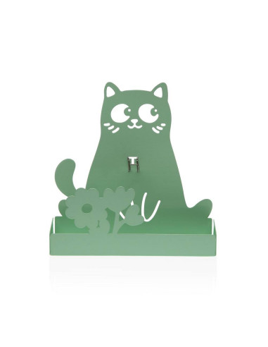 Porta zampirone gatto MISU nero in metallo...