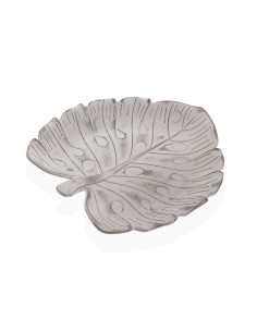 Centrotavola foglia bianco shabby Chic - decorativo...