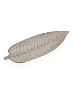 Vassoio di legno a forma di foglia - decorativo naturale