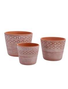 Vaso in terracotta AZTECO diam.13/16/19cm