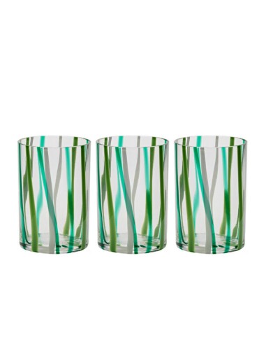 Set 3 Bicchieri 45cl in Vetro Borosilicato a...