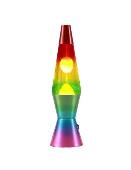 Lampada Lava LED Spaceship RAINBOW