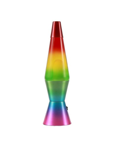 Lampada Lava LED Spaceship RAINBOW