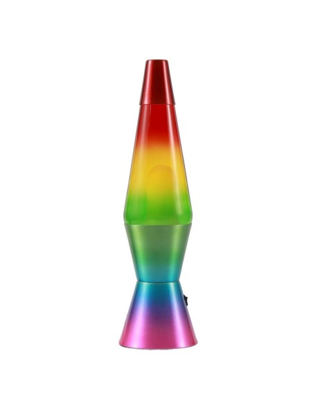Lampada Lava LED Spaceship RAINBOW