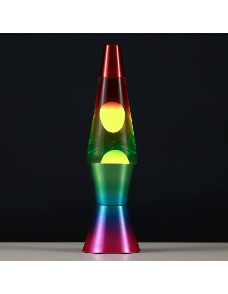 Lampada Lava LED Spaceship RAINBOW
