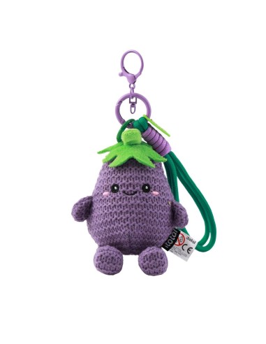 Portachiavi Crochet ELLIE EGGPLANT