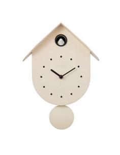 Orologio a cucu' Uccellino panna 2