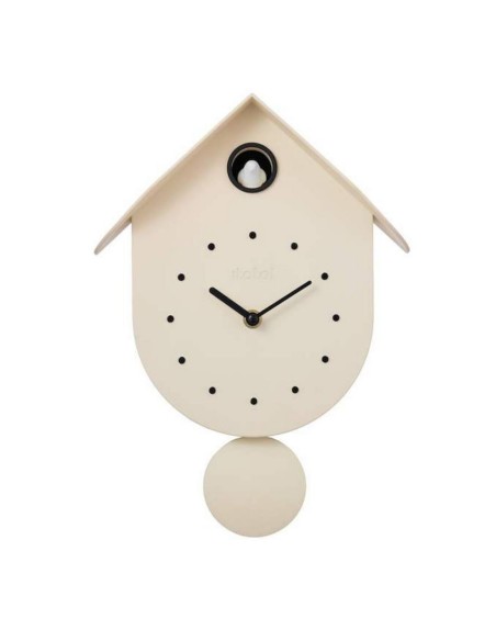 Orologio a cucu' Uccellino panna
