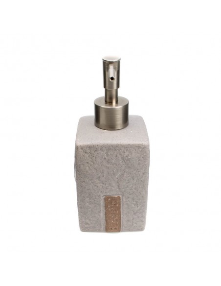 Dispenser in ceramica grigio effetto pietra