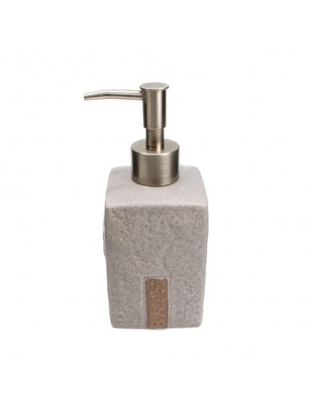 Dispenser in ceramica grigio effetto pietra