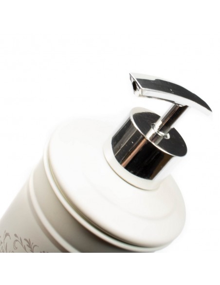 Dispenser in latta smaltata bianco