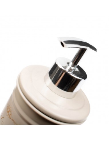 Dosatore in latta smaltata tortora