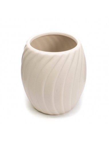 Portaspazzolino in ceramica beige