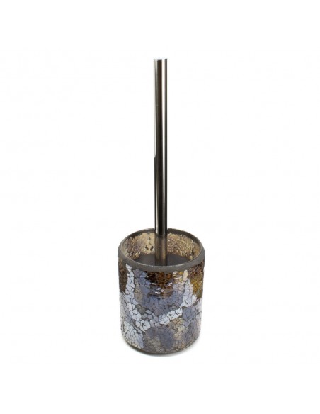 Scopino in vetro mosaico ambrato scuro