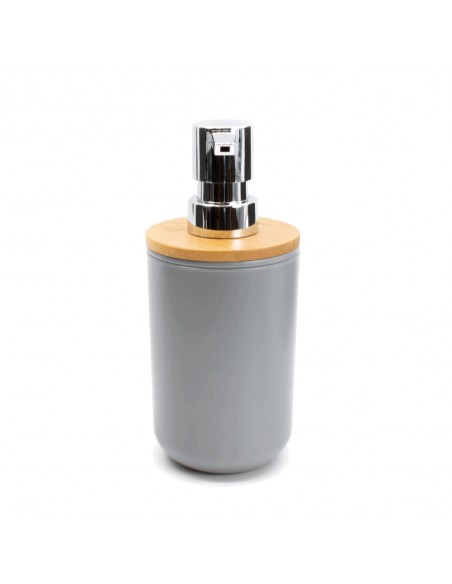 Set 3 pezzi da bagno in plastica grigio