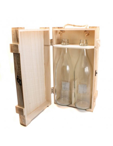 Portabottiglie in legno