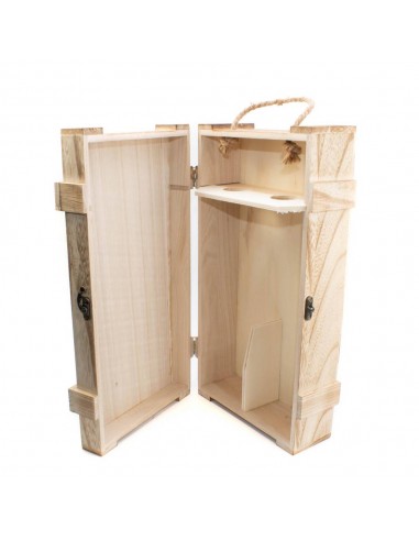 Portabottiglie in legno