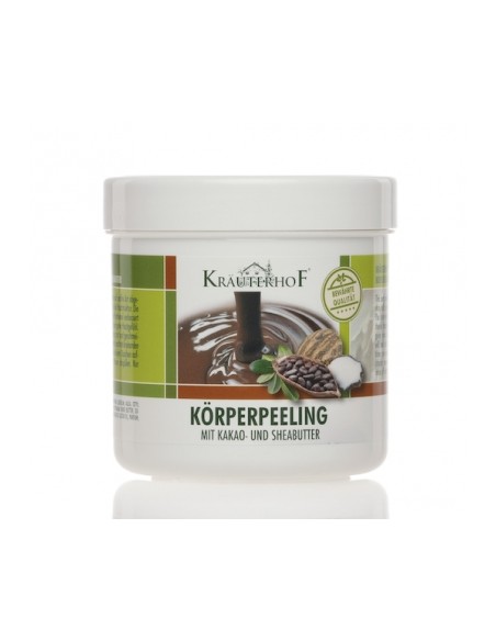 Krauterhof Peeling corpo al Burro di Cacao e di Shea 400g