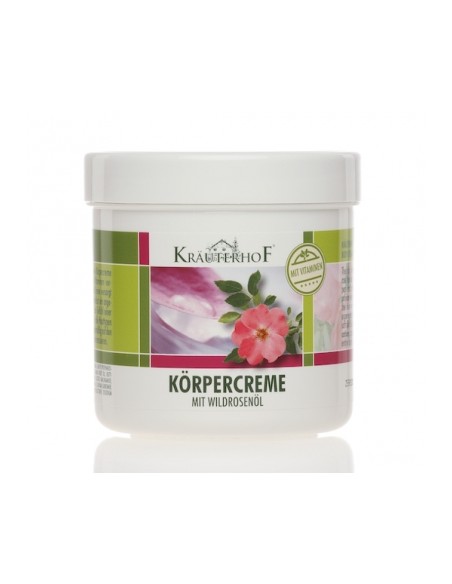 Krauterhof Crema corpo all'Olio di Rosa Selvatica 250ml