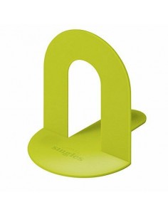 Fermalibro in plastica richiudibile Verde
