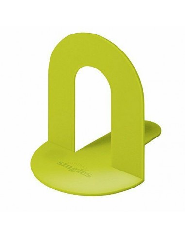 Fermalibro in plastica richiudibile Verde