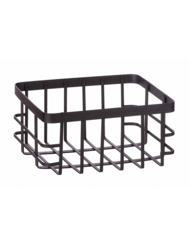 Cestino in ferro Nero