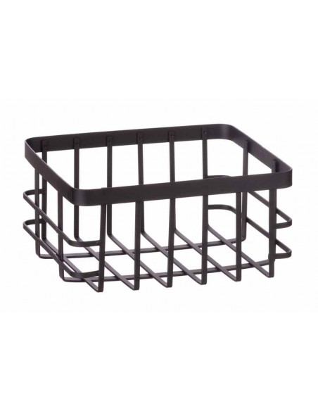 Cestino in ferro Nero