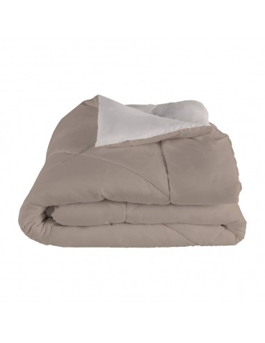 Piumino bicolore singolo Beige