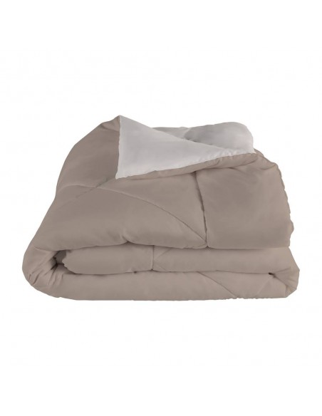 Piumino bicolore singolo Beige