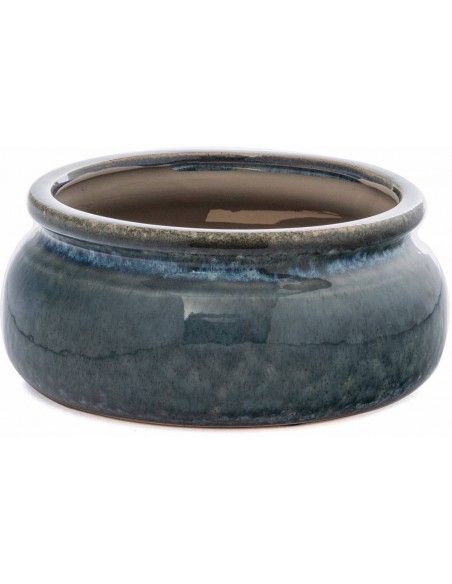 Vaso Ceram Felton BLU Diam.23cm h.9,5cm