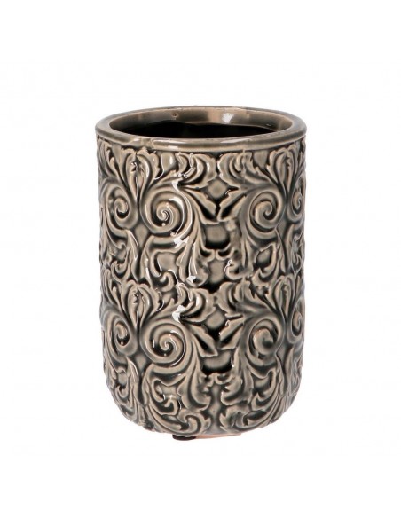 Vaso In Ceramica Diam.11 h.16cm