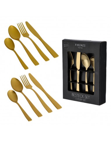 Servizio di posate, oro opaco 16 pz.
