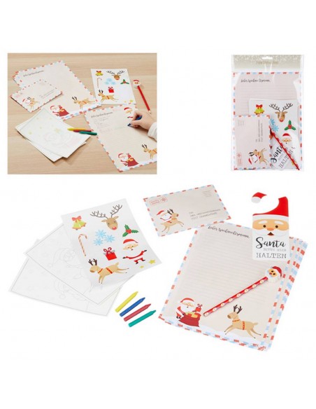 Set Letterina di Natale, 9 pezzi