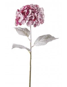 Ortensia innevata Fucsia h.84cm