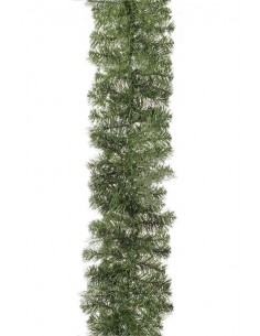 Ghirlanda Natalizia per decorzione verde h.270cm