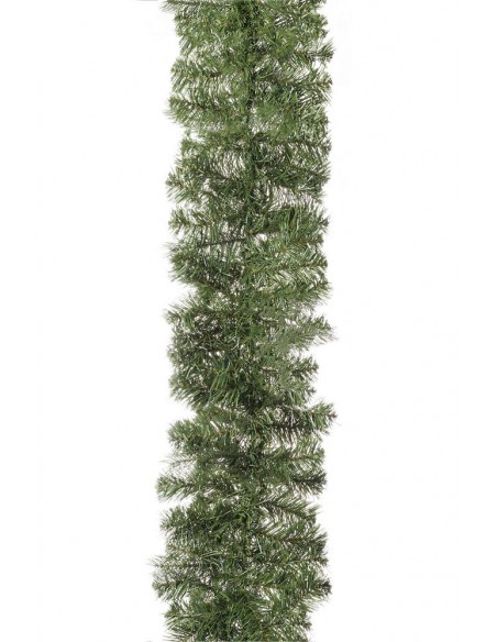 Ghirlanda Natalizia per decorzione verde h.270cm