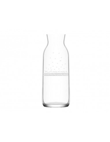 Brocca in vetro GIVRE 1.2L decorata