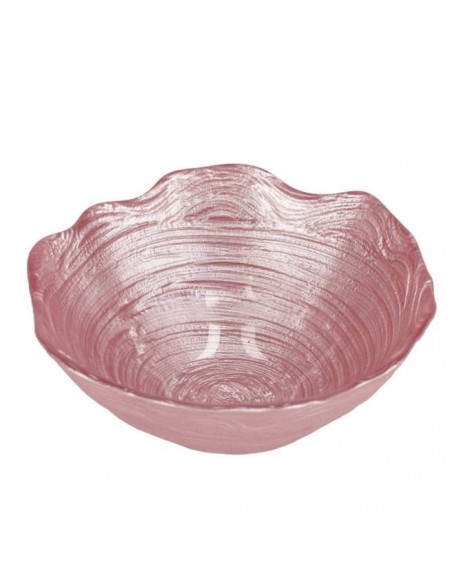 Ciotola vetro IZZY Rosa diam.15cm h.7cm