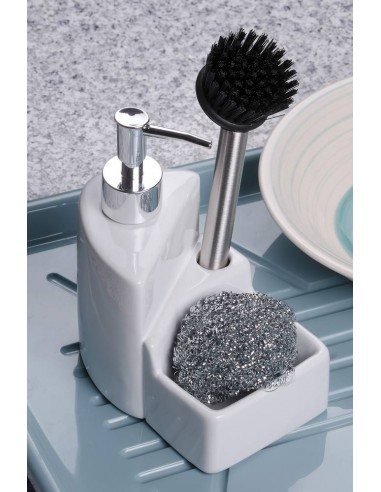 Dispenser da Cucina con Spugna e Spazzoletta...
