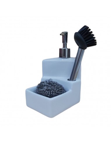 Dispenser da Cucina con Spugna e Spazzoletta...