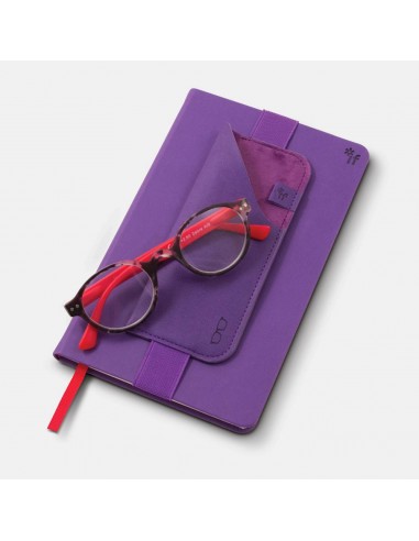 Bookaroo Custodia per Occhiali con banda elastica
