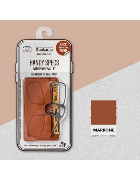 Bookaroo portacarte con mini occhiali Handy Specs