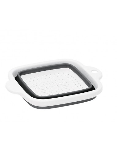 Scolapasta Pieghevole in silicone 26x22cm h.10cm