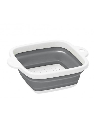 Scolapasta Pieghevole in silicone 26x22cm h.10cm