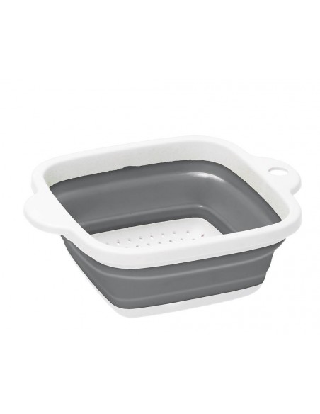 Scolapasta Pieghevole in silicone 26x22cm h.10cm