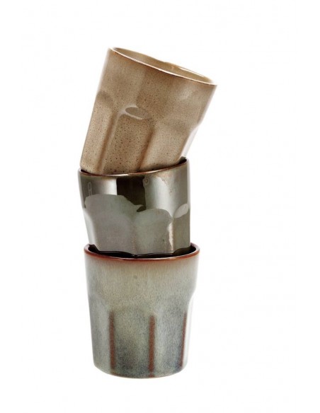 Bicchiere ceramica NUR grande diam.8cm h.9,5cm