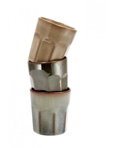 Bicchiere ceramica NUR piccolo diam. 7,5cm h.8cm