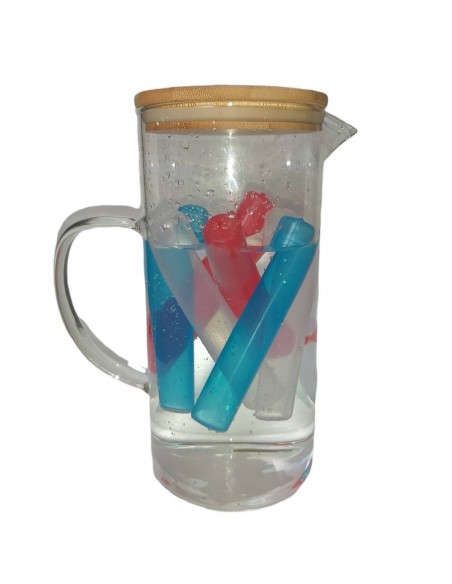 Set 6 cilindri Refrigeranti 3 colori assortiti h.12cm