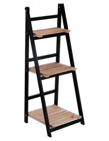 Mensoliera in Legno 3 ripiani 41x39cm h.106,5cm