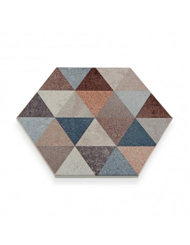 Sottopentola in ceramica esagono 20x20cm